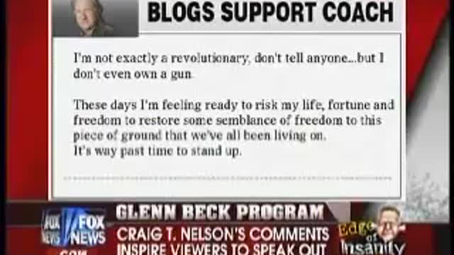 05-29-09 The COACH Craig T. Nelson's Views Inspire America, Seg 2 (5.33, must see).m