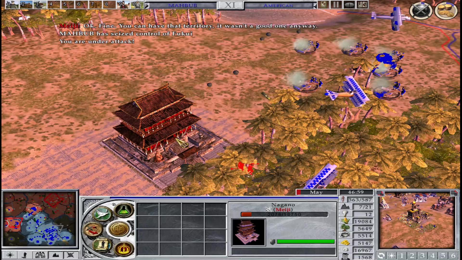 Historical Warfare America vs. Japan Full Empire Earth 2 Action!