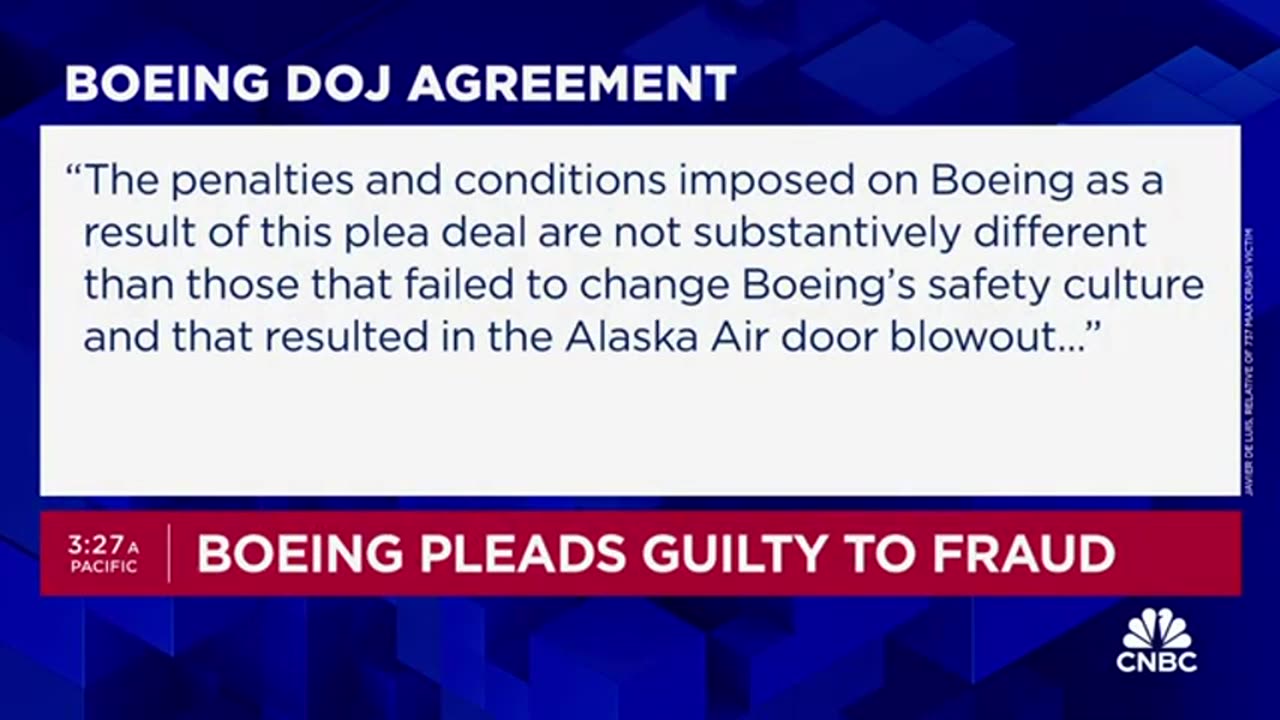 CRAZY: Boeing Will Pay Smaller Fine After Fatal Crashes Than Trump Was Fined