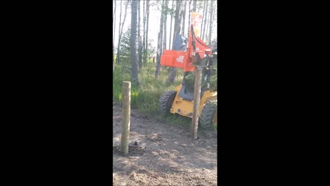 7 Inch Brace Post