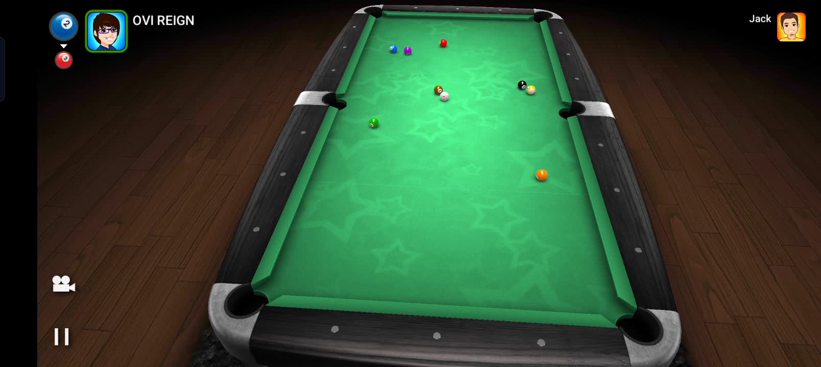 Amazing win on 9 ball pool in Real pool 3d mobile game.