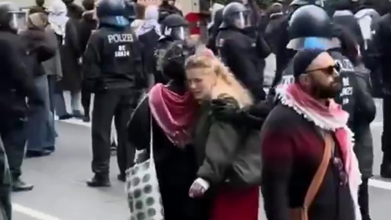 German Police Abuse Pro Human Rights Protesters