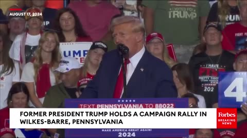 'I'm A Better-Looking Person Than Kamala': Trump Rates His Looks Above Kamala Harris's At PA Rally