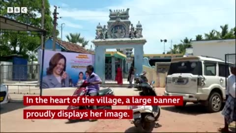 village praying for Kamala Harris