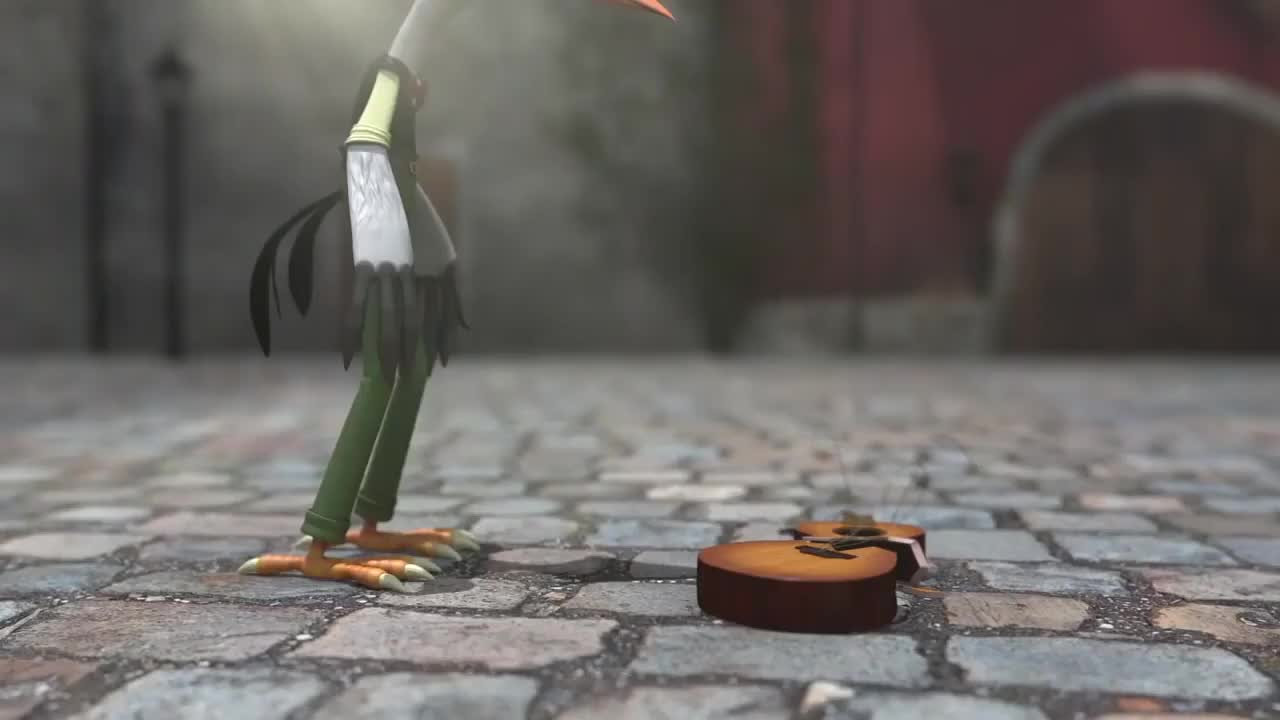 Singing prohibited, animated short film