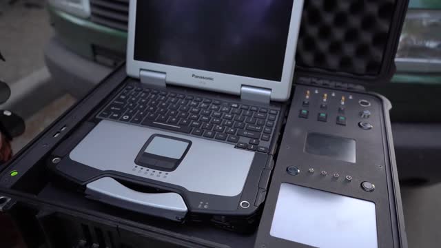 Ukraine War - A secure laptop for data processing and other components