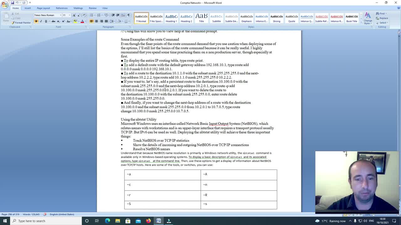 Comptia network + part 83