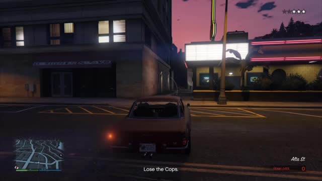 Casual time at the drive thru