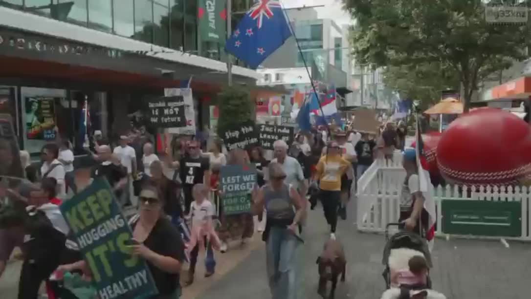 Motorcyclists Lead the Charge Against Ardern and the WEF Agenda in Christchurch, New Zealand