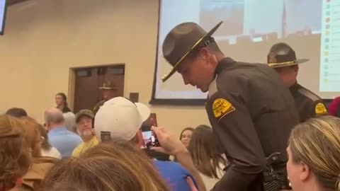 Dude wearing a sticker gets arrested in Utah