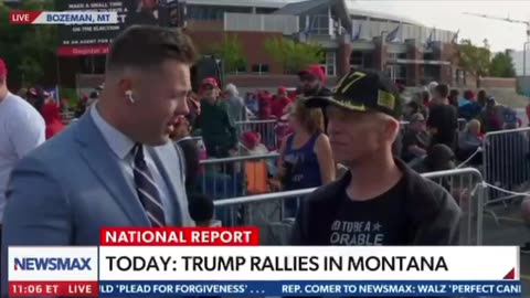 Rising costs are killing us - voters on line to see Trump in Montana