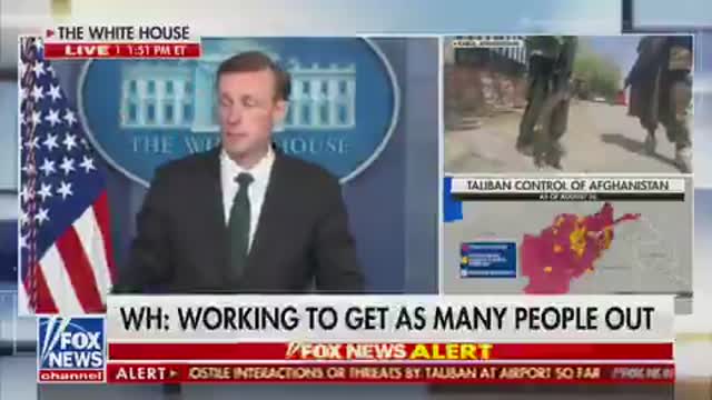 Biden Nat. Sec. Advisor REFUSES To Say If Troops Will Stay In Afghanistan Until Americans Are Out