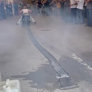 DRAG BIKE Burnout