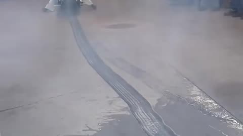 DRAG BIKE Burnout