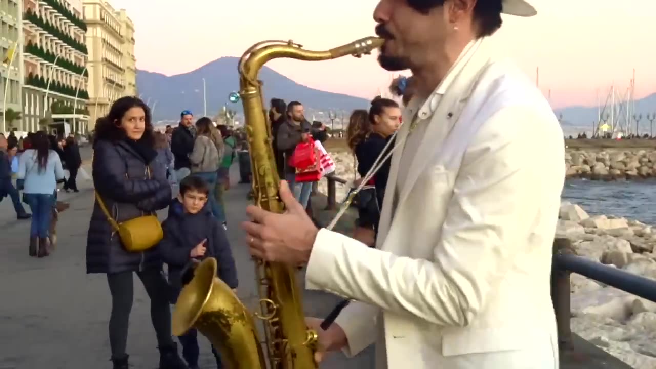 _DANCE MONKEY_ - STREET SAX PERFORMANCE