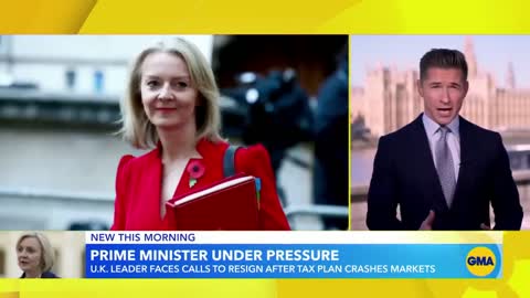 New UK Prime Minister Liz Truss faces calls to resign amid economic turmoil l GMA