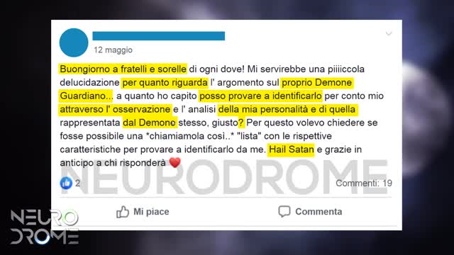 Commenti SATANICI di SATANISTI SPIRITUALI come i massoni e i neopagani appunto