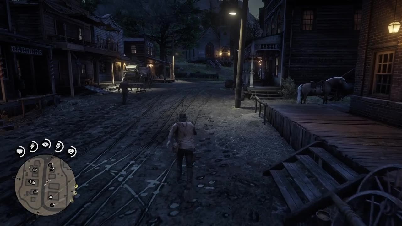 RDR2 - random event (helping a prostitute with a murder)