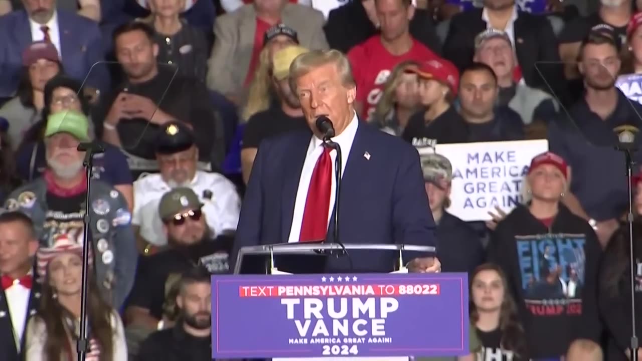 Donald Trump hosts major MAGA rally in Pennsylvania