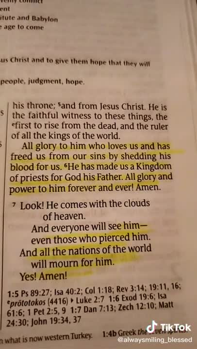 Jesus is saying to you, I will never leave you-