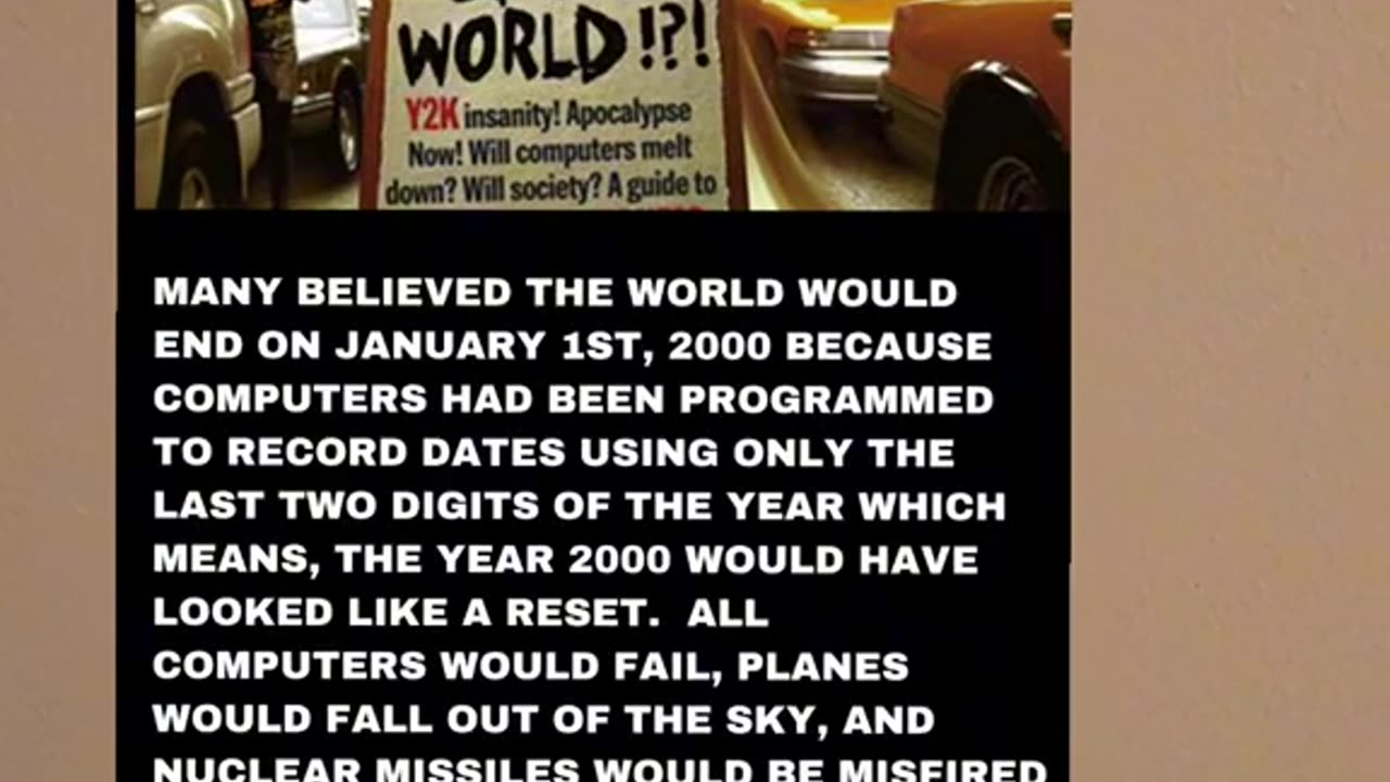 Historical Psyop - Y2K