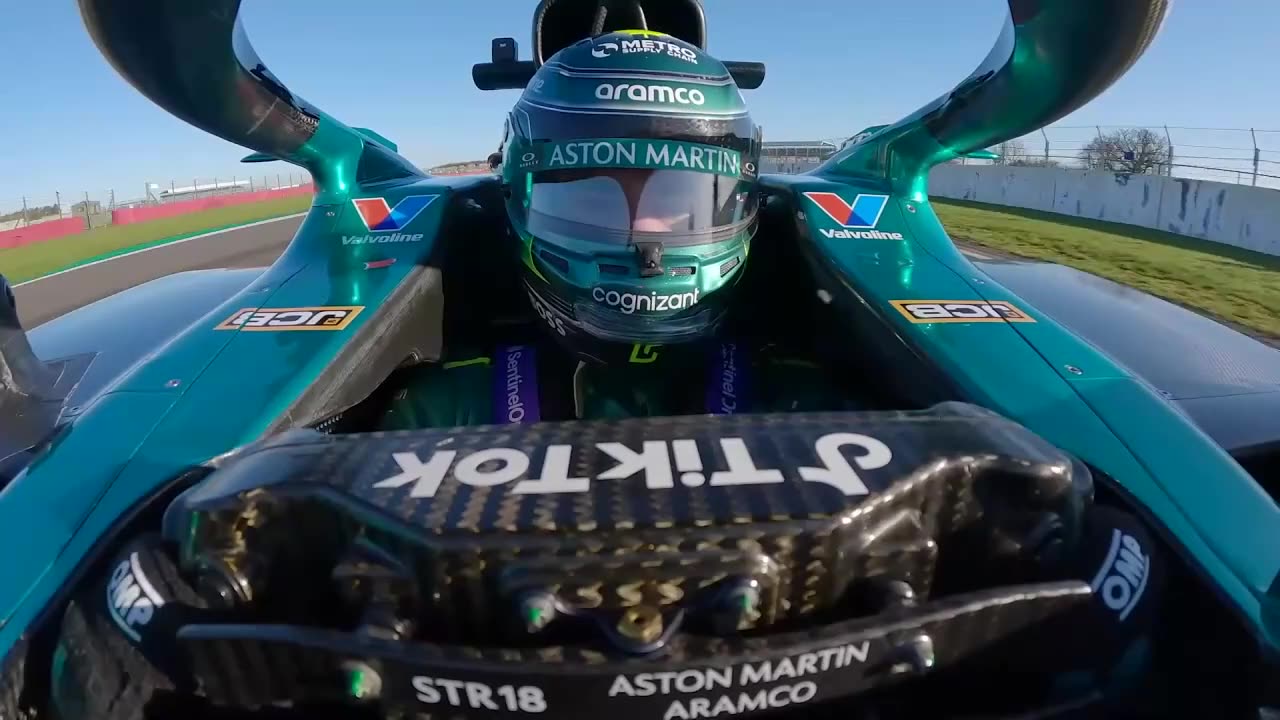 Aston Martin Aramco Formula One® Team - Silverstone AMR24 Shakedown