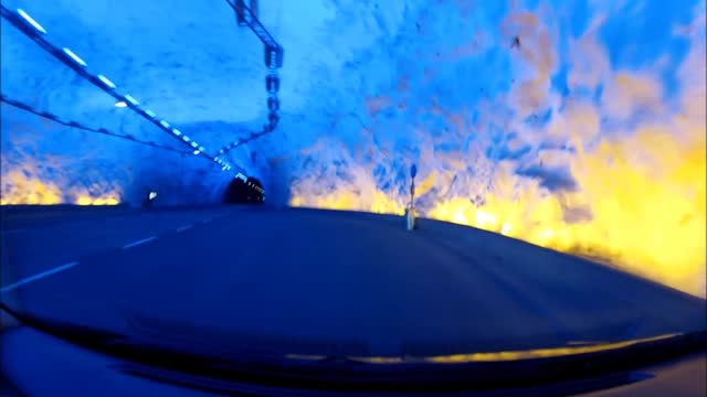 Lærdal tunnel, world's longest road tunnel