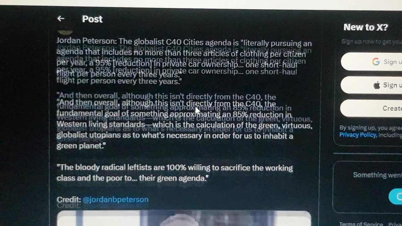 Globalist C40 cities Agenda