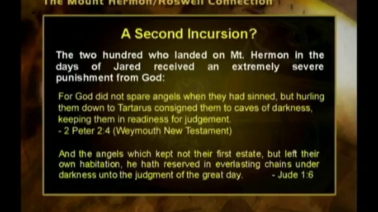 The Mount Hermon Roswell Connection | Full Presentation By Rob Skiba