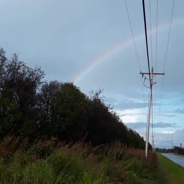 The Genesis 9 promise of God in the sky, Homer Alaska 8/29/22