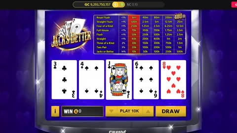 Jacks or Better Video Poker #3