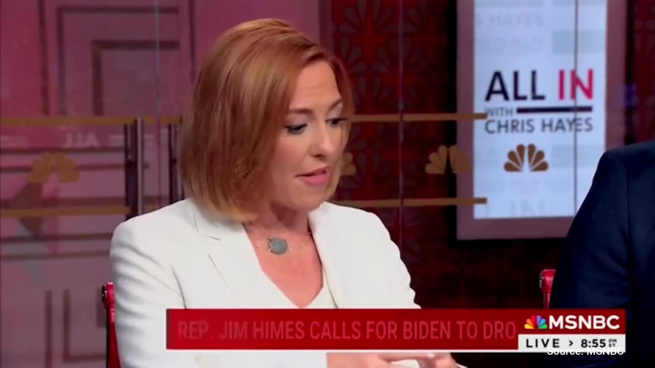 Jen Psaki Freaks Out, Makes Hilariously Frustrated Face When Dem Strategist Blows Up on Biden