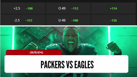 NFL Betting Preview: Packers vs Eagles Week 1