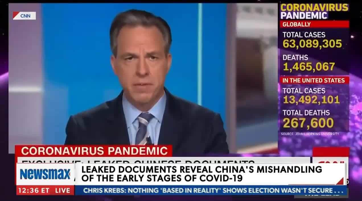 Gordon Chang Interview on NewsMax (12-1-2020)