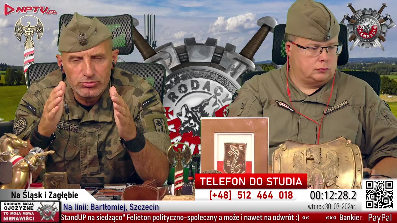 Na Śląsk i Zagłębie. Pon. 29.07.2024r. W. Olszański, M. Osadowski NPTV.pl Rodacy Kamraci