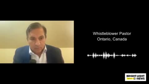 Whistleblower Church Minister: Ontario Church Pastors Were Bribed “To Buy Into This Evil Agenda”