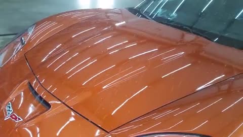 Water Test of Atomic Orange Z06 With Exclusive Hybrid Topcoat