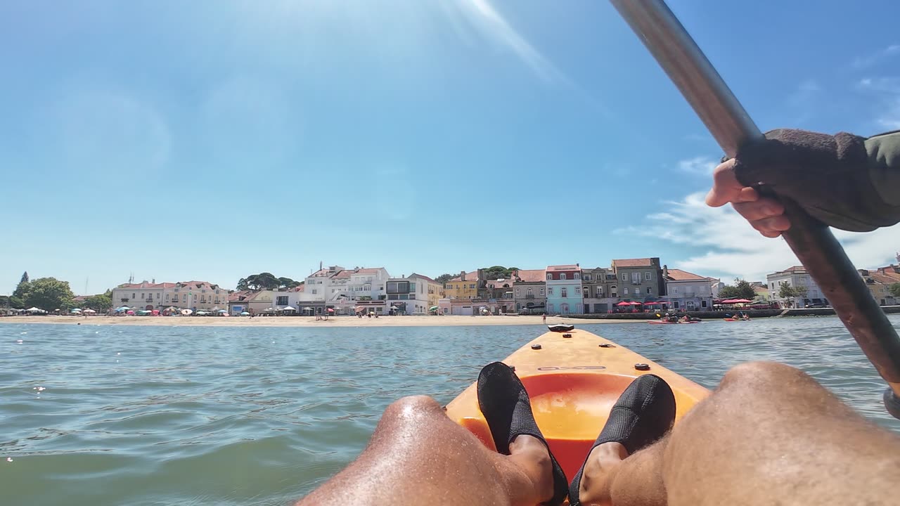 Kayak Ride on The South Side, Portugal - Margem Sul, S01E09 Seixal 28th JULY 2k24 Part 12