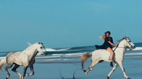 Beautiful Girls Horse 🐴 Riders 2024 | 🐴 Horse Riding Adventures 2024