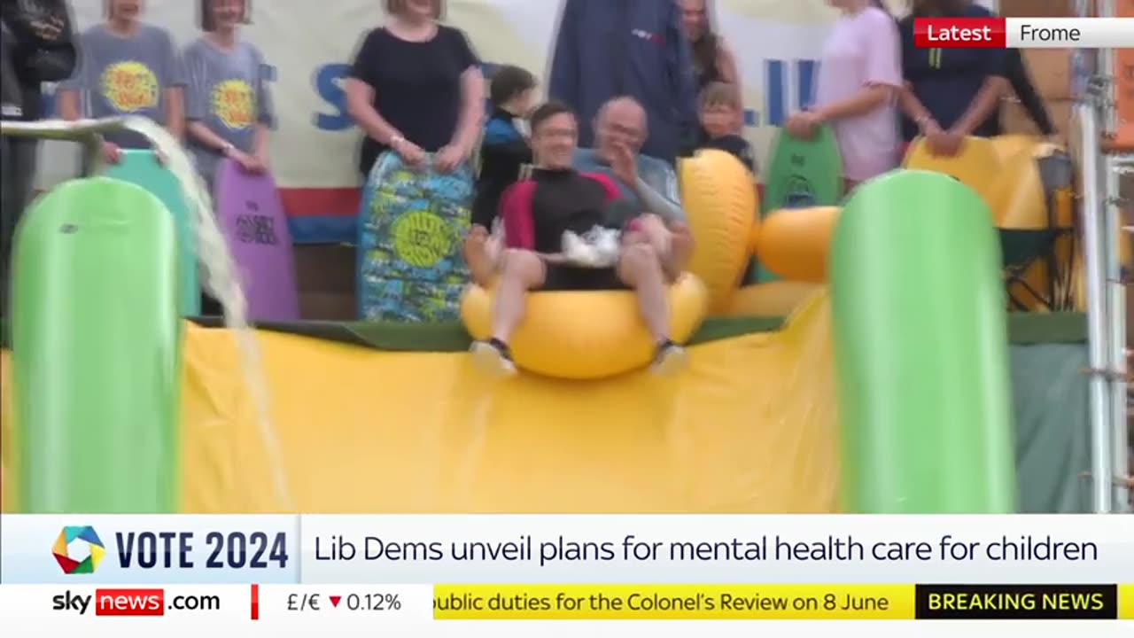 Lib Dems discuss mental health and the importance of having fun _ Vote 2024 Sky News