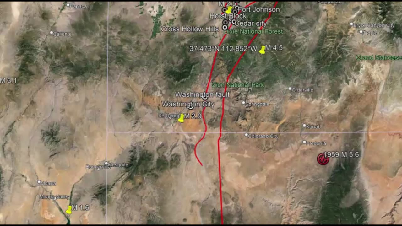 4.5 Magnitude Earthquake Shakes Southern Utah, Did You Have Damage In Cedar City, Utah