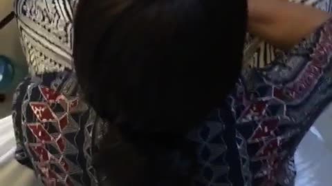 My long hair video 1