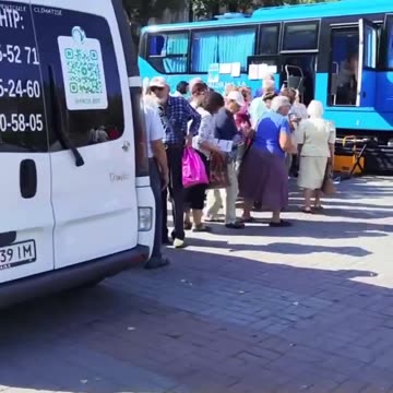 VINNITSA (Ukrajna) - oltási sor - 2024 szeptember