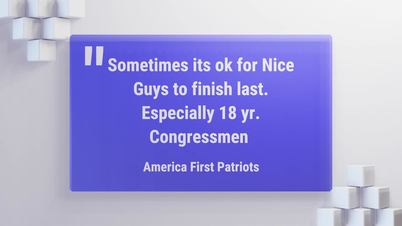 Sometimes its ok for nice guys to finish last