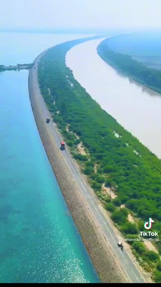 Best view of CHASHMA BARRAGE MIANWALI