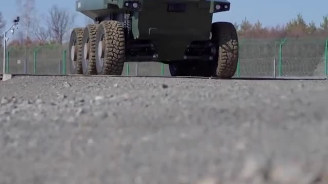 ‘Marker’ the Robot | The machine that patrols launching site