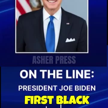 "I am proud to be the first black woman to serve with a black president" - Biden just declared