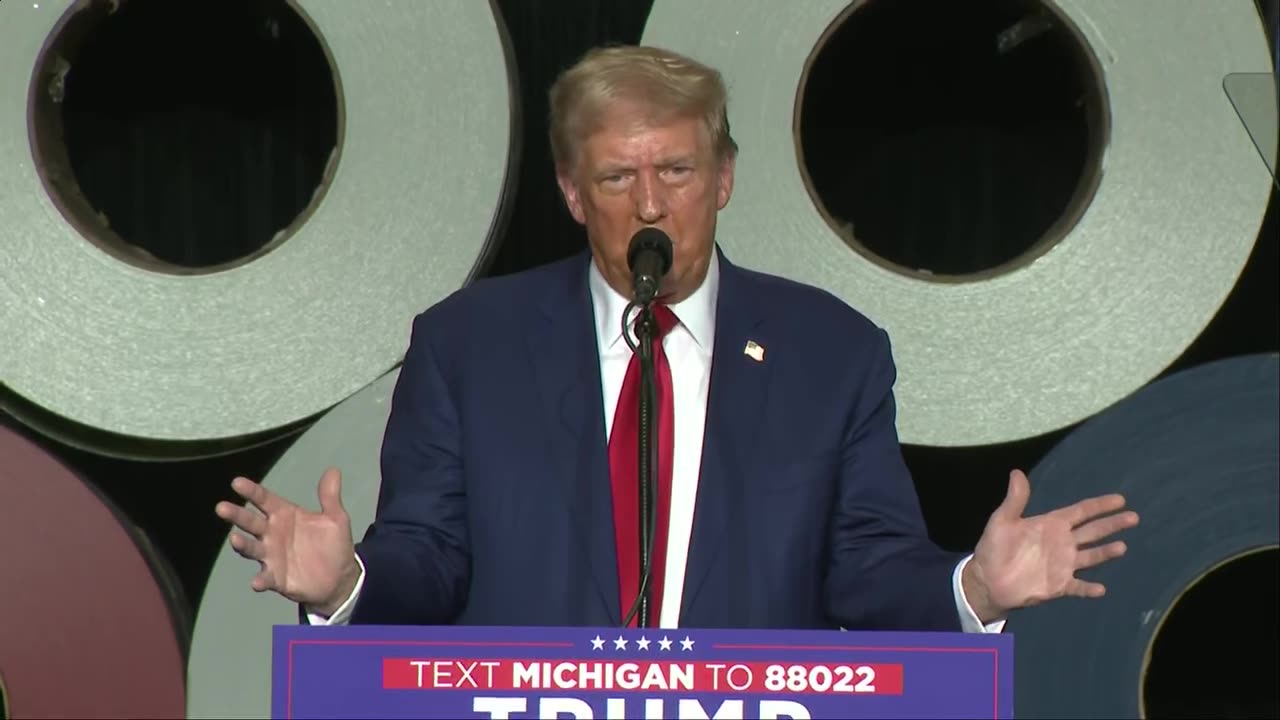 Trump Rally in Michigan: FULL SPEECH 2025 Elections