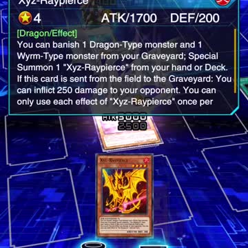 Yu-Gi-Oh! Duel Links - Kaiba’s NEW Dragon: Xyz-Raypierce (Pick-a-Gift Campaign Day 6 Reward)