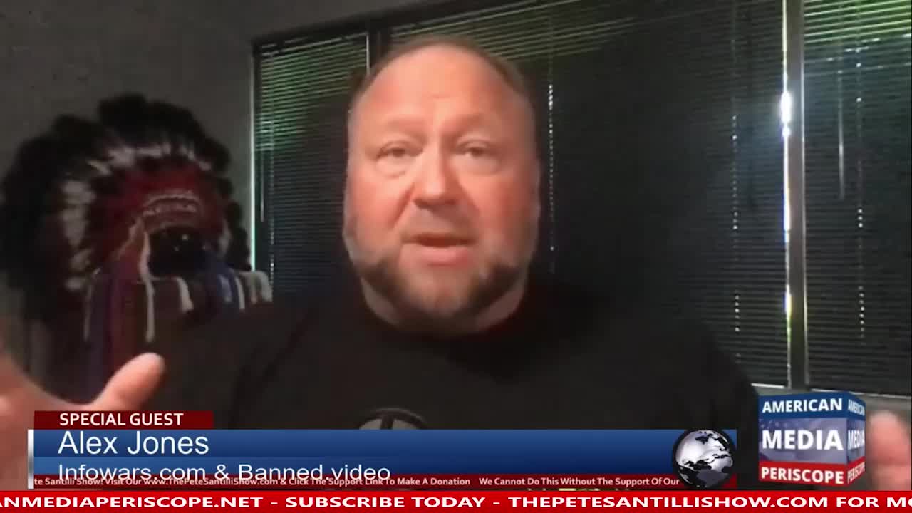 Alex Jones Interview With Pete Santilli